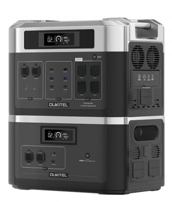 OUKITEL BP2000E+B2000E Комплект зарядна станція + батарея розширення 2200Вт/4096Вт